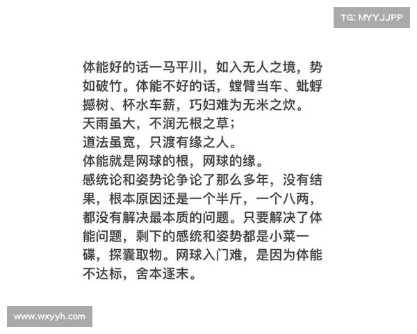 网球比赛胜利的关键因素分析：技术、心理与体能的综合作用